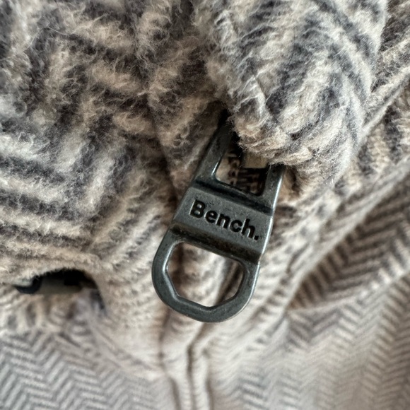 Bench Gray Patterned Zip-Up Jacket - Picture 6 of 10
